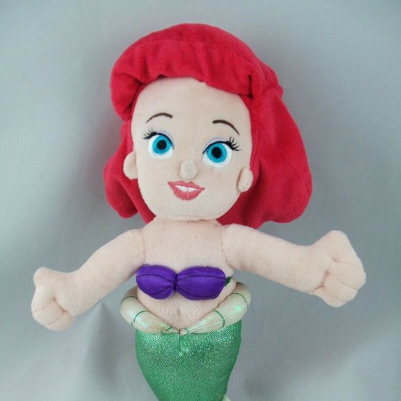 Ariel 13" Disney Parks Stuffed Plush Toy-NWOT - Picture 2 of 8